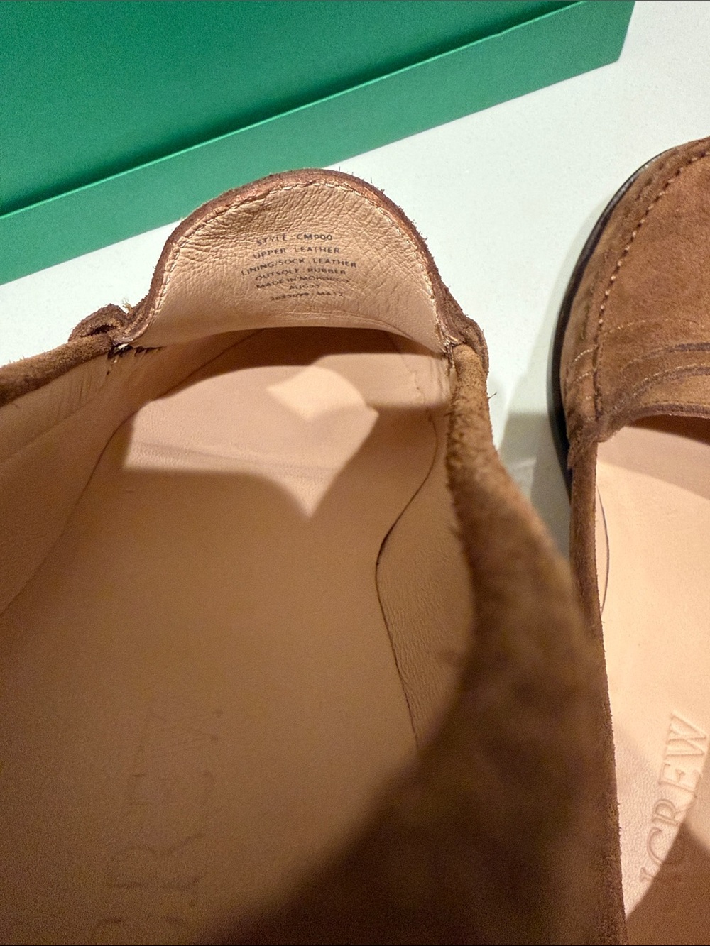 J. Crew Classic  penny loafer Brun suede retails for $250 s8.5 - Picture 5 of 8
